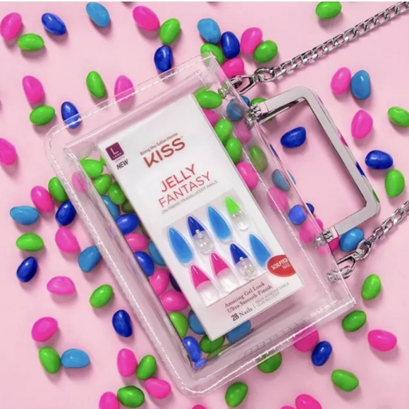 New KISS Jelly Fantasy On-trend Translucent Nails - Picture 2 of 3